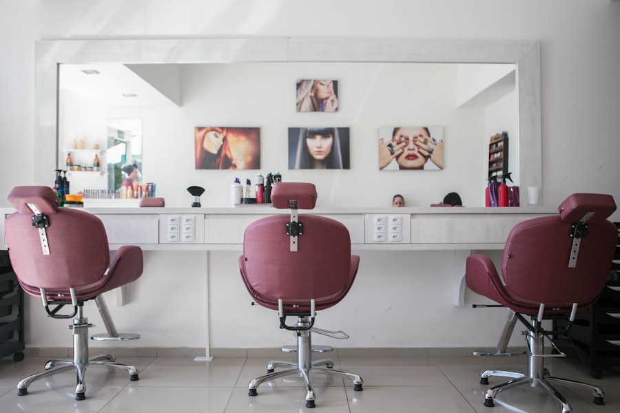 Salon-Innenansicht